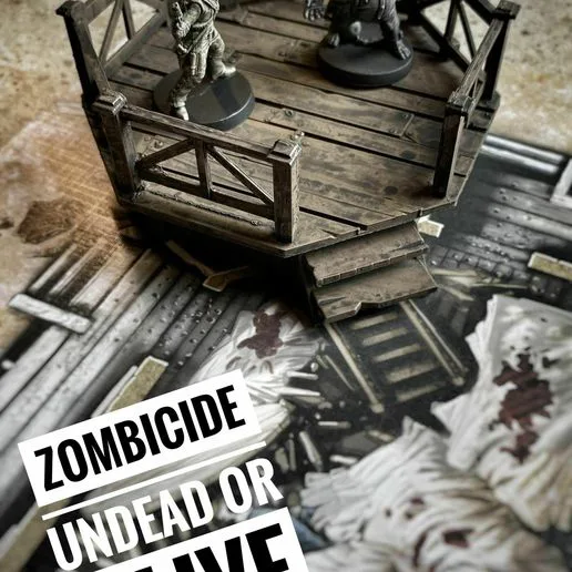 Zombicide Undead or Alive Balcony