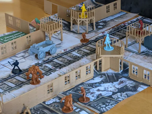 Zombicide Undead or Alive - Walls and Balconies