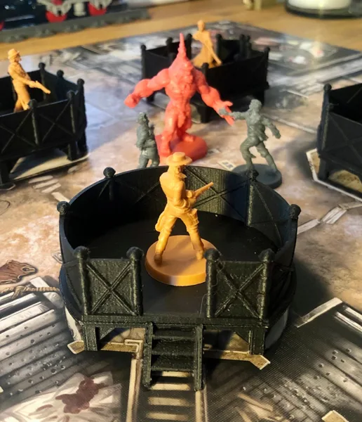 Zombicide undead or alive balcony