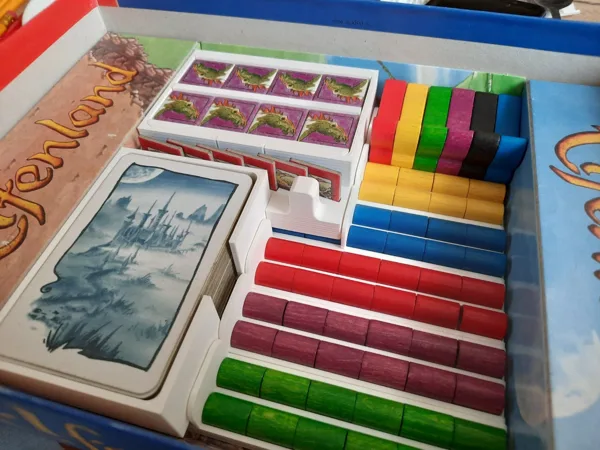 Elfenland Board Game Inlay