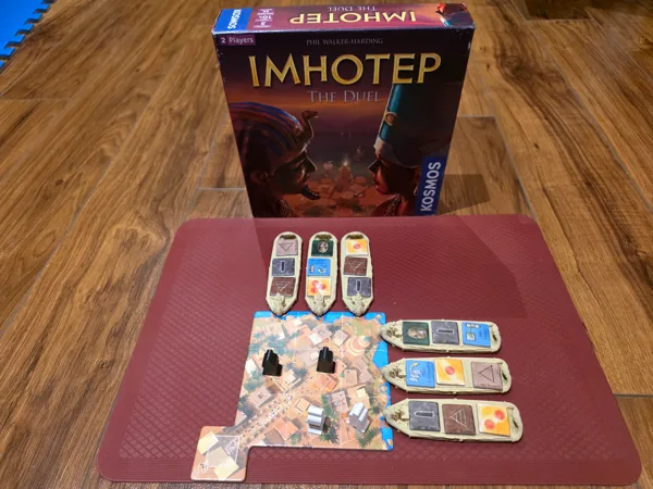 Imhotep The Duel boat