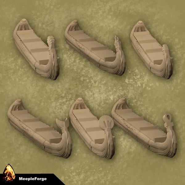 Reed Ships for Imhotep the Duel