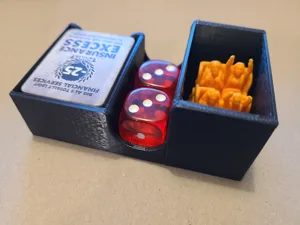 Unfair dice/coaster/insurance tray remix for fit