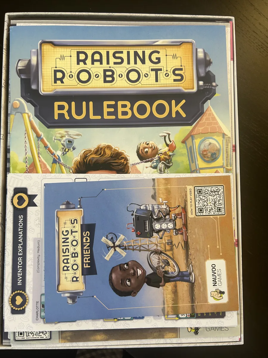 Raising Robots Deluxe Insert with Friends Expansion