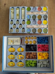 Terra Mystica inserts for base game and mini expansion