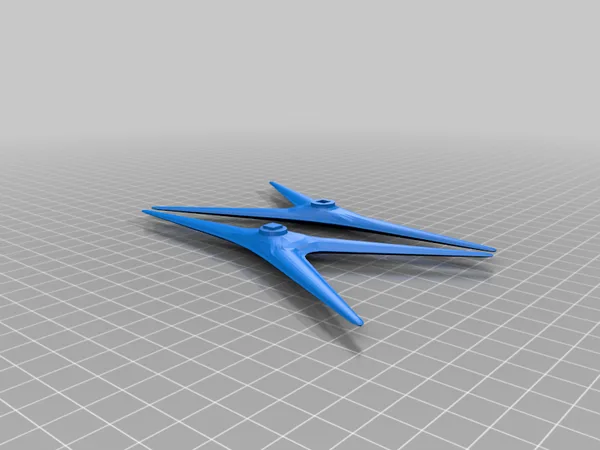 Basestar - ready for print - 15 cm long