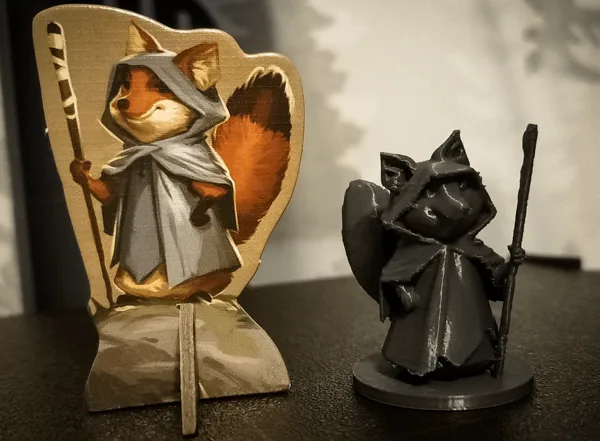 Welcome to Everdell board game fox figurine