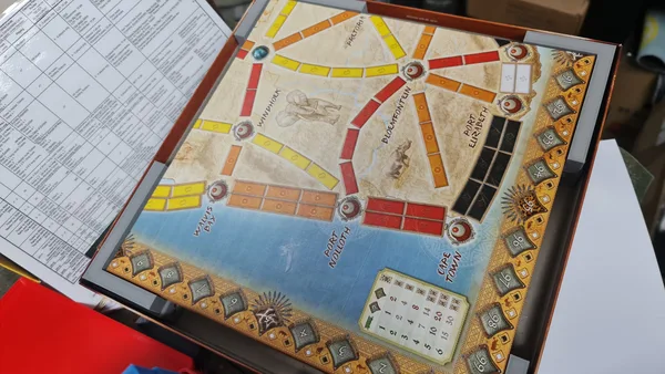 Insert for Ticket to Ride Map Collection 3: Heart of Africa V.2