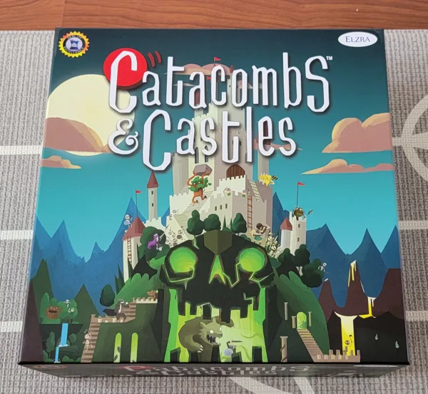 Catacombs & Castles 2E Big Box Insert for Sleeved Cards