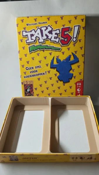 999 card game box insert (Saboteur, Take 5, etc.)