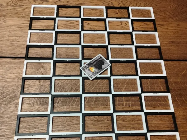 Saboteur card game playing field
