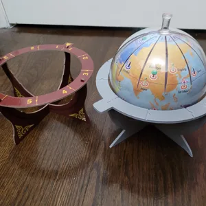Globetrotting stand