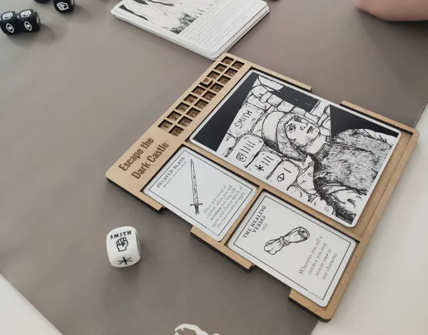 Escape the Dark Castle Playerboard Lasercut
