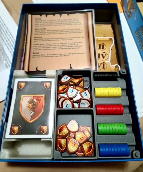 Medieval Academy Insert (cards sleeved)