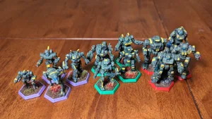 BattleTech Hex Ring Markers