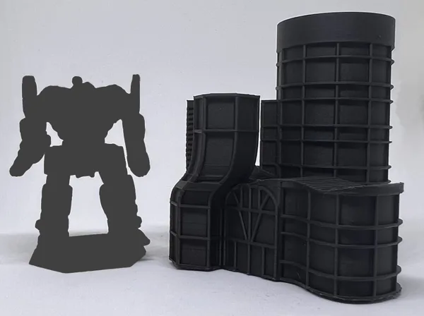 6mm scale Commercial Building - Gallery d'Art - BattleTech Compatible