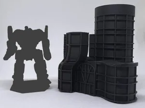 6mm scale Commercial Building - Gallery d'Art - BattleTech Compatible