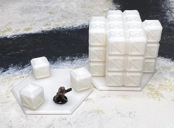 6mm scale Industrial - Containers - BattleTech Compatible