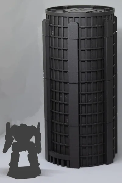 6mm scale Round Skyscraper - Viceroy Tower - BattleTech Compatible