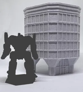 6mm scale Commercial Building - Young Sutton and Roth Building - BattleTech Compatible
