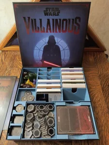 Star Wars Villainous game insert and organizer  - base plus expansions