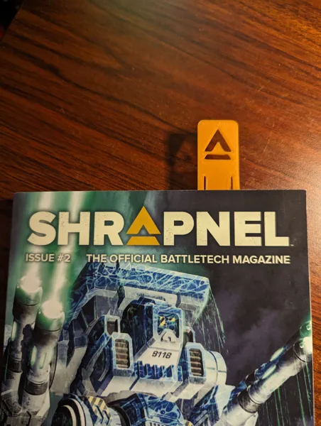 Battletech Bookmark