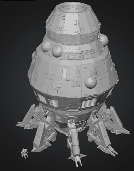BattleTech Aesir Dropship (Vanir Dropship)