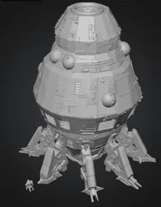 BattleTech Aesir Dropship (Vanir Dropship)