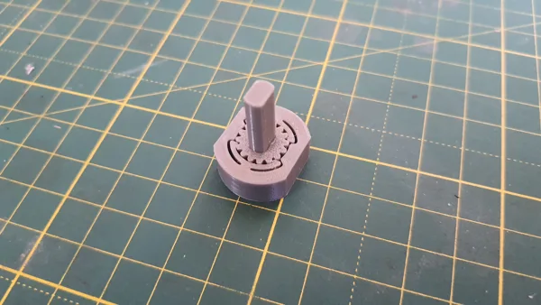 Remodelled ratchet for Battletech mechs torso