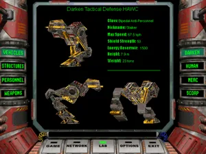 STALKER HAWC - Battletech style figure