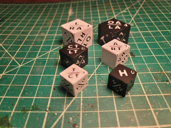 Battletech Hit Location Dice