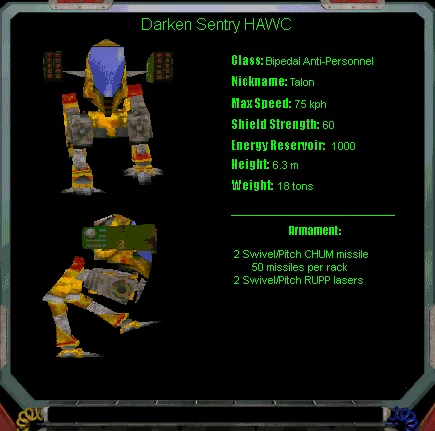 Talon HAWC - BATTLETECH STYLE FIGURE