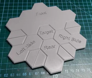 Battletech - Target and Attacker arc gauges