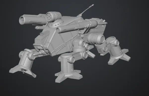 BattleTech Quad-Mech Thunder Fox