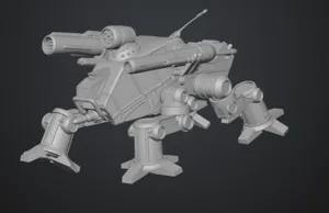 BattleTech Quad-Mech Thunder Fox