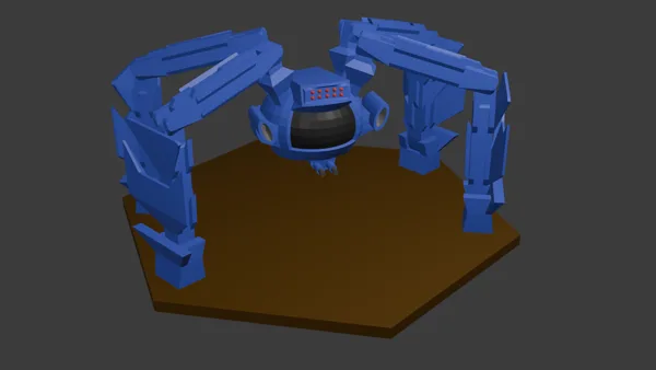 widowmaker HAWC - Battletech style figure