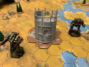 Battletech Hex Map Starship Debris Engine Turbine