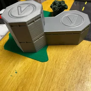 VTOL pad for battletech mechwarrior