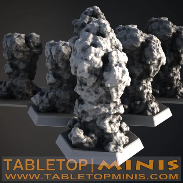 Smoke Token for Battletech