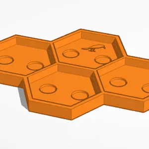 Battletech Lance Movement Tray - 4 Units