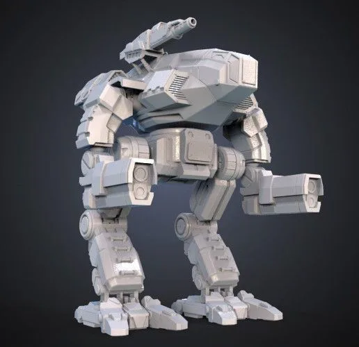 FanArt Battletech Marauder 3D Model Assembly Kit