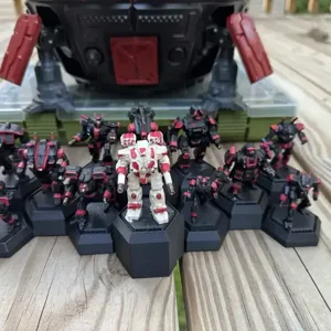 Battletech Modular Hex Display