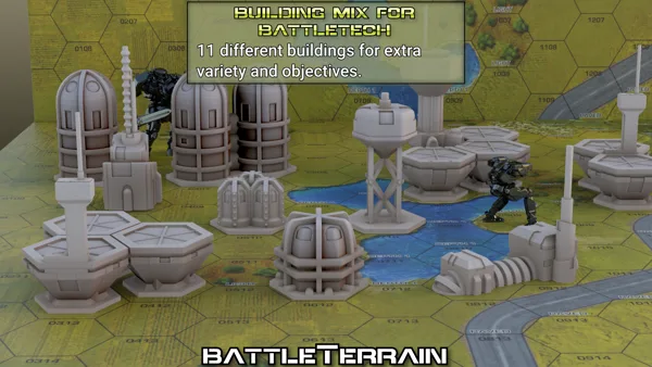Building mix for Battletech