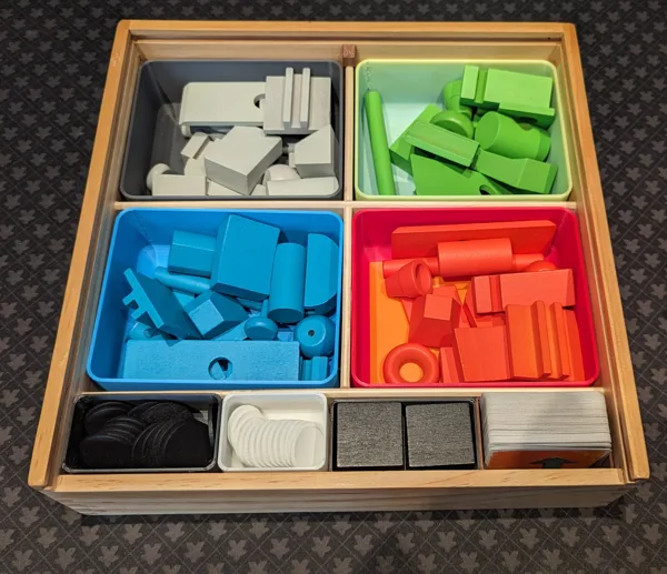 Junk Art (wood) Insert and lid clip