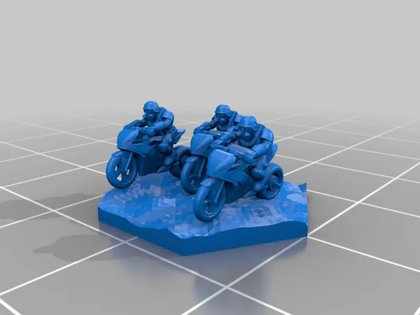 Battletech Motorized Infantry Motorbikes