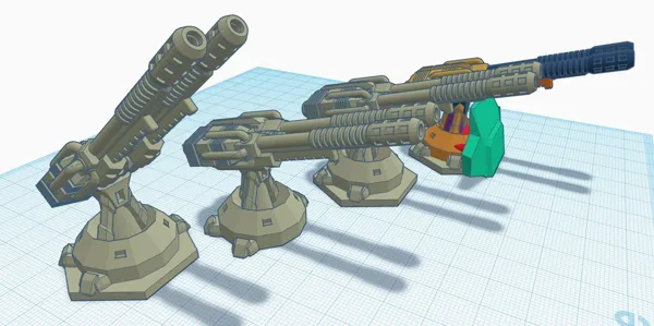 Battletech Turret/ Dropship Defense/Artillery