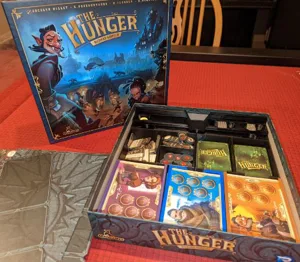 The Hunger Board Game Box Insert Organizer