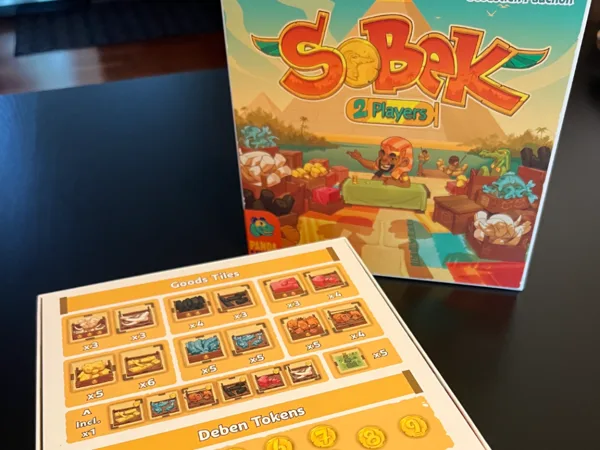 Sobek (2 Player) Board Game Insert