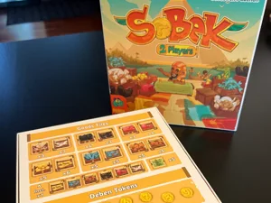 Sobek (2 Player) Board Game Insert