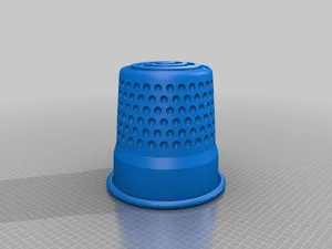 3D-printable Thimble - (14, 16, 18 mm)